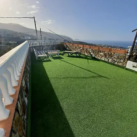 Tenerife 100m2 Casa De Don Quijote With A Terrace Of 100m2 With A View Of The Ocean And Teide Volcano And A Garden Of 600m2